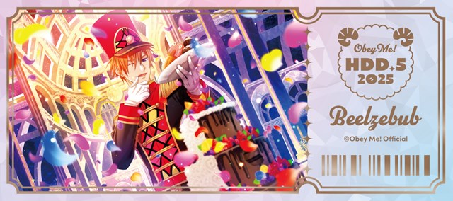 [※Blind](Goods - Card) Obey Me! x CharaDri!! BLANC 2025 Trading Foil Embossed Card (12 Types Total)