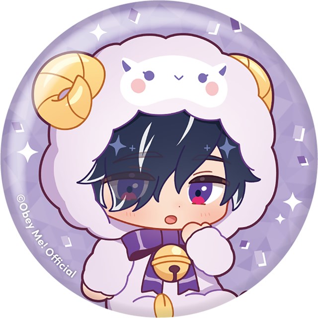 [※Blind](Goods - Badge) Obey Me! x CharaDri!! BLANC 2025 Trading Button Badge (12 Types Total)