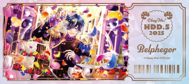 [※Blind](Goods - Card) Obey Me! x CharaDri!! BLANC 2025 Trading Foil Embossed Card (12 Types Total)