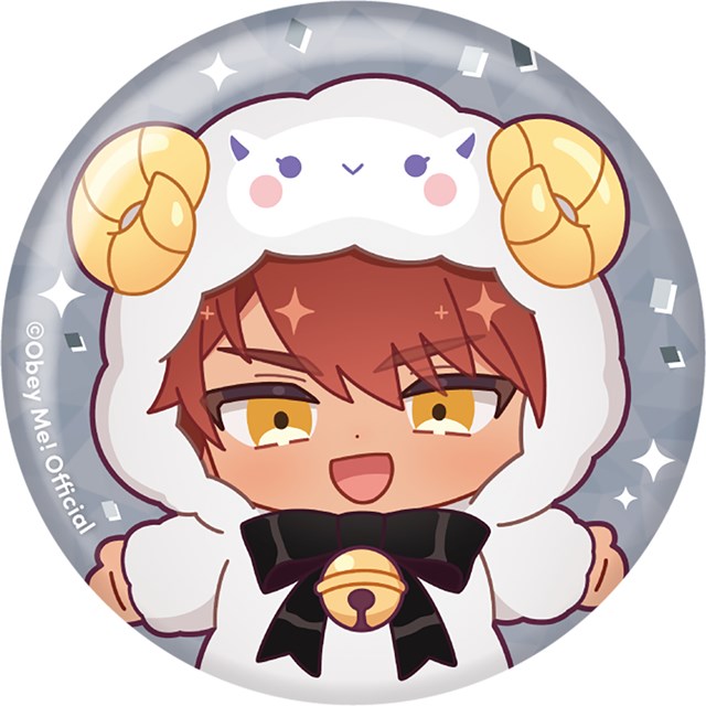 [※Blind](Goods - Badge) Obey Me! x CharaDri!! BLANC 2025 Trading Button Badge (12 Types Total)