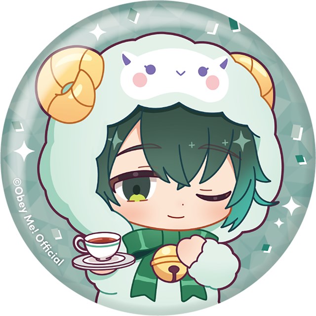 [※Blind](Goods - Badge) Obey Me! x CharaDri!! BLANC 2025 Trading Button Badge (12 Types Total)