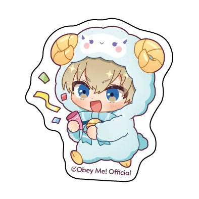 (Goods - Sticker) Obey Me! x CharaDri!! BLANC 2025 Flake Stickers