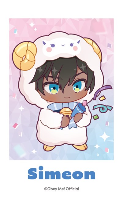 [※Blind](Goods - Card) Obey Me! x CharaDri!! BLANC 2025 Trading Photo Style Card (12 Types Total)