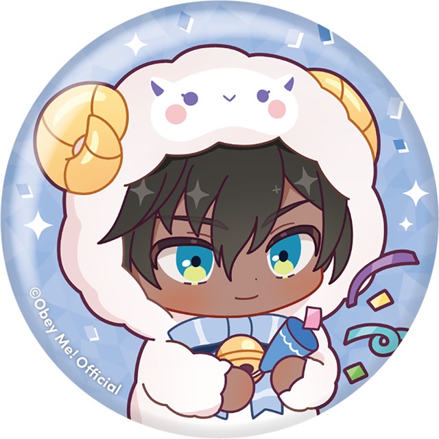[※Blind](Goods - Badge) Obey Me! x CharaDri!! BLANC 2025 Trading Button Badge (12 Types Total)
