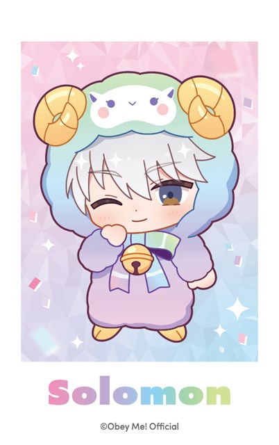 [※Blind](Goods - Card) Obey Me! x CharaDri!! BLANC 2025 Trading Photo Style Card (12 Types Total)