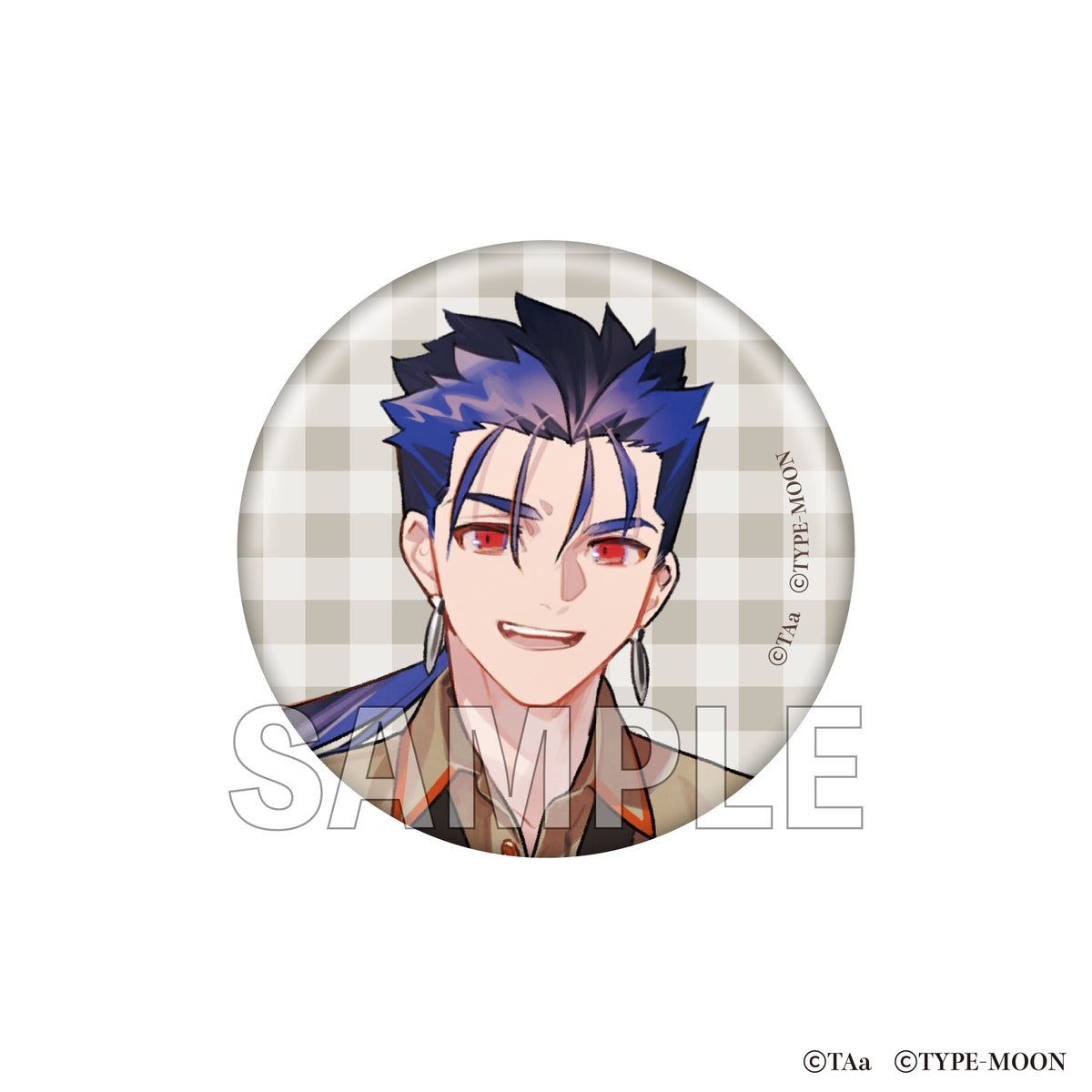 (Goods - Badge) Today's Menu for the Emiya Family Badge - Lancer