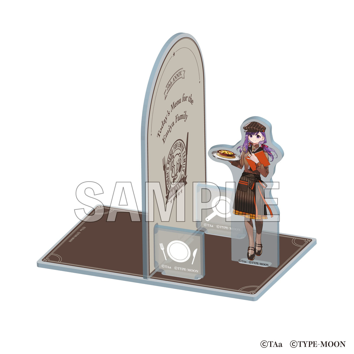 (Goods - Other) Today's Menu for the Emiya Family Acrylic Bookend - Sakura