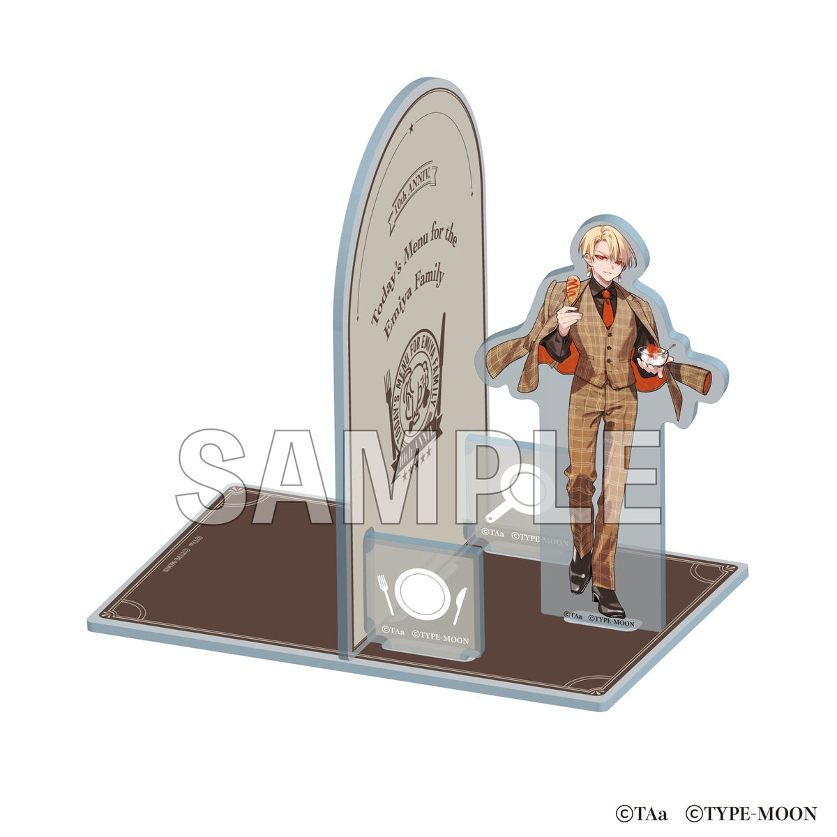 (Goods - Other) Today's Menu for the Emiya Family Acrylic Bookend - Gilgamesh