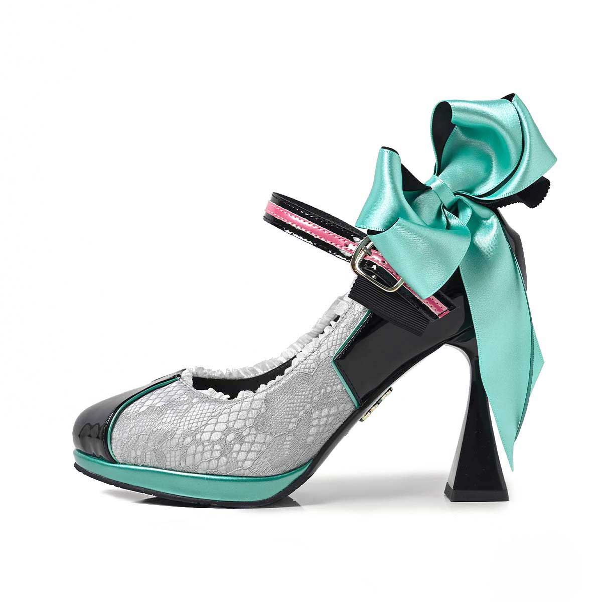 (Goods - Footwear) HATSUNE MIKU ICONIQUE SHOES OBJET PUMPS (2nd Round Pre-orders)