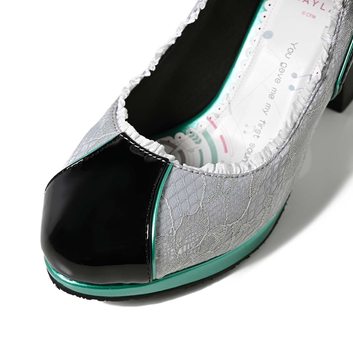 (Goods - Footwear) HATSUNE MIKU ICONIQUE SHOES OBJET PUMPS (2nd Round Pre-orders)