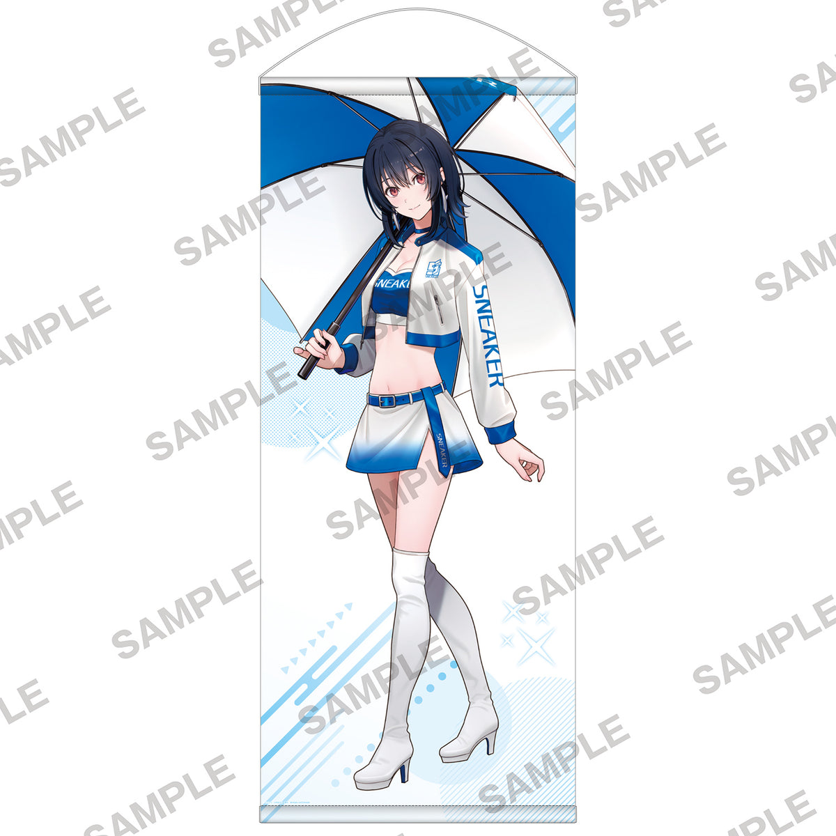 (Goods - Tapestry) I Became Friends with the Second Cutest Girl in My Class Big Tapestry - Umi Asanagi - Race Queen Ver.