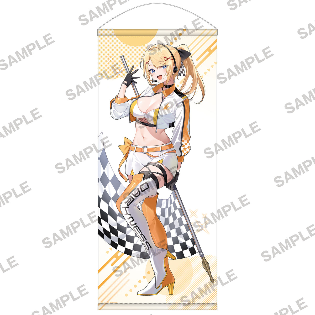 (Goods - Tapestry) KonoSuba: God’s Blessing on This Wonderful World! Big Tapestry - Darkness - Race Queen Ver.