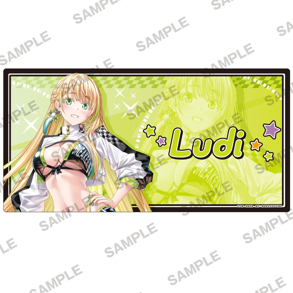 (Goods - Mat) Magical Explorer Desk Mat - Ludie - Race Queen Ver.