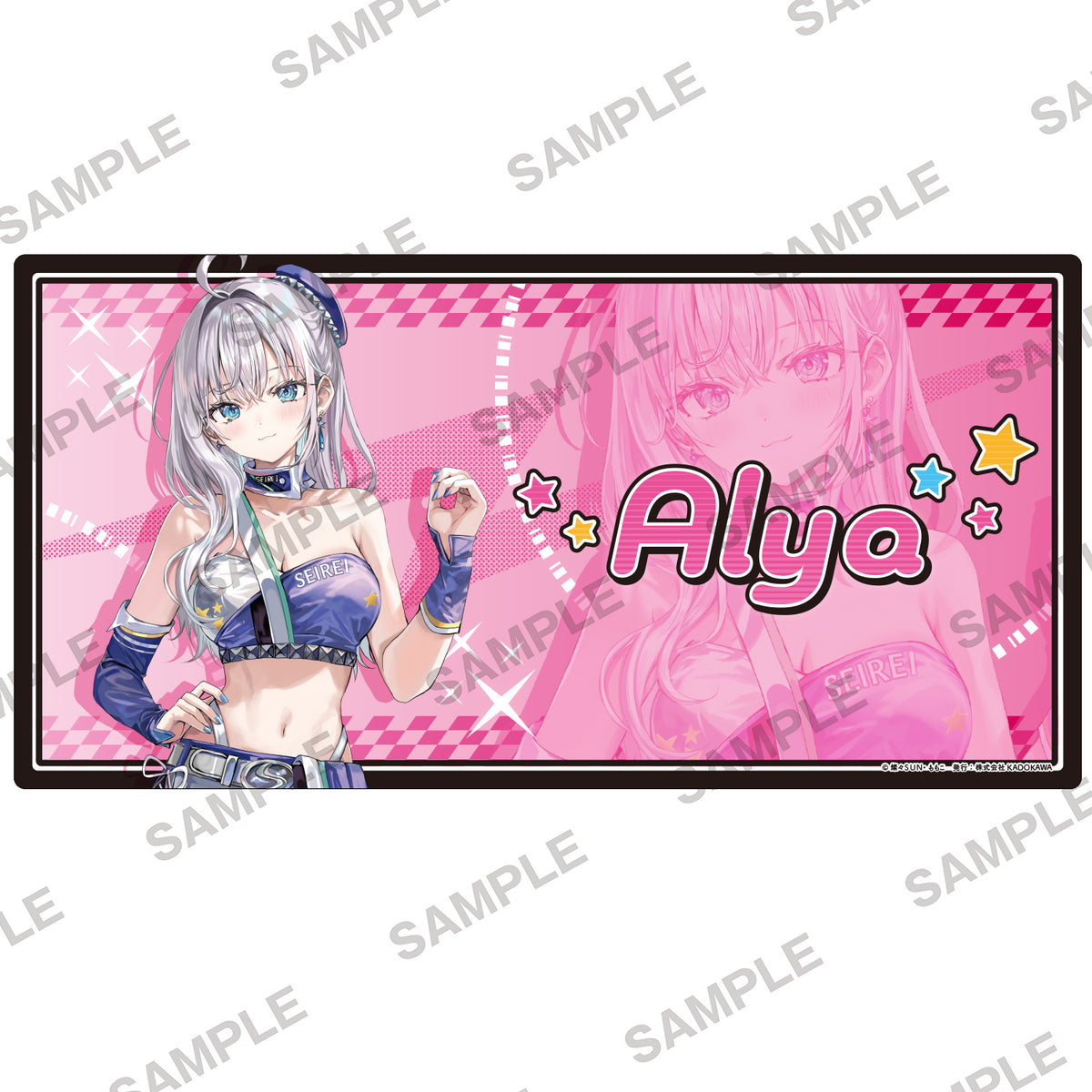 (Goods - Mat) Alya Sometimes Hides Her Feelings in Russian Desk Mat - Alya - Race Queen Ver.