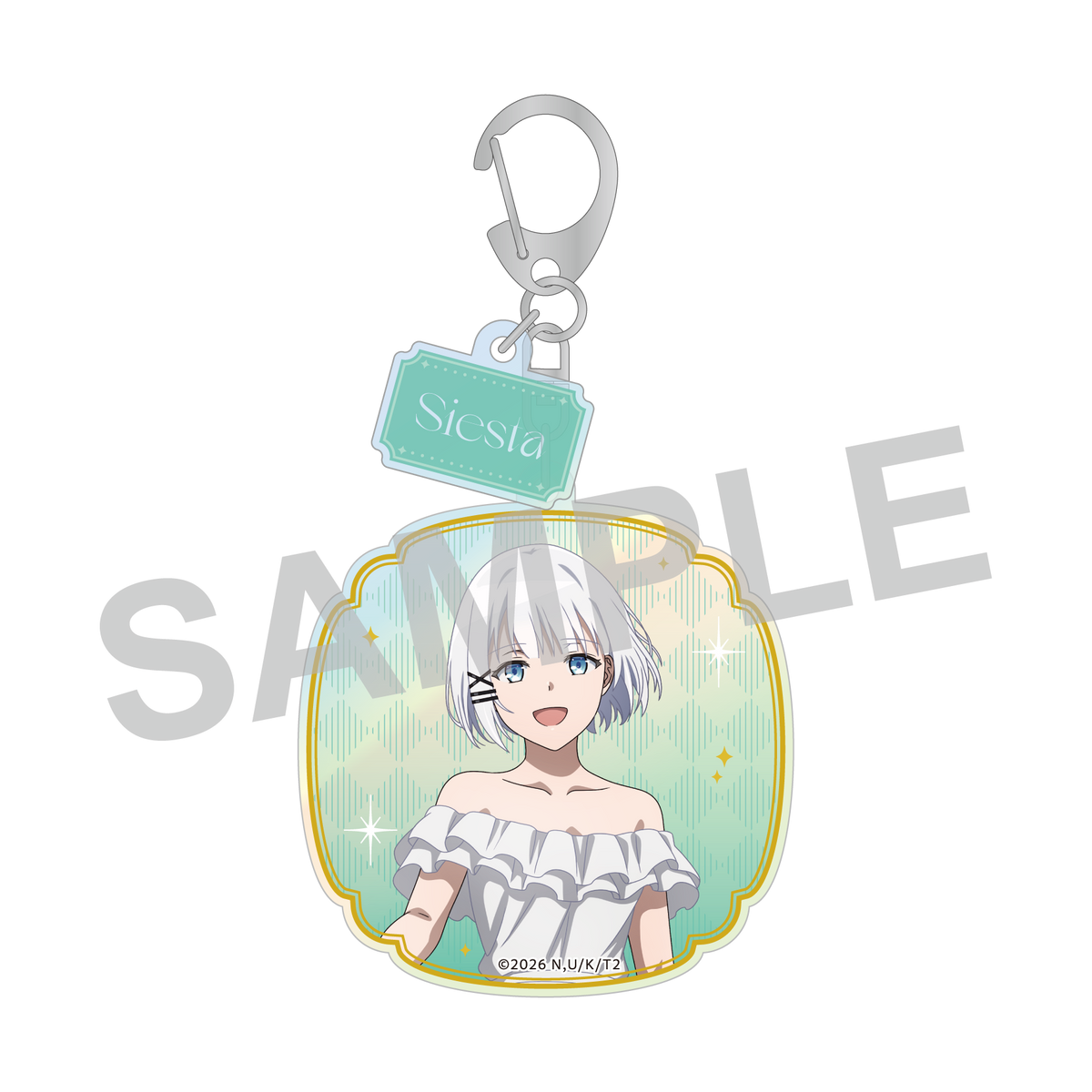 (Goods - Keychain) The Detective Is Already Dead 5th Anniversary Aurora Acrylic Keychain - Siesta