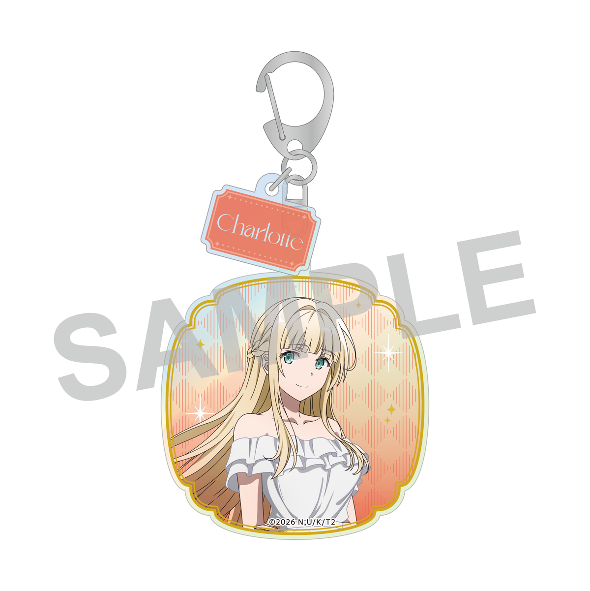 (Goods - Keychain) The Detective Is Already Dead 5th Anniversary Aurora Acrylic Keychain - Charlotte Arisaka Anderson