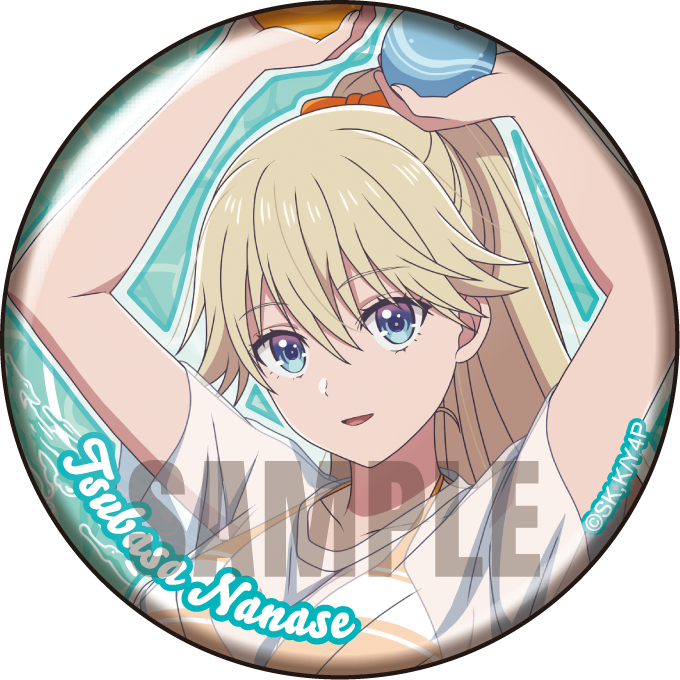 (Goods - Badge) Classroom of the Elite Tin Badge Set Water-side Fun Ver. - Tsubasa Nanase & Ichika Amasawa