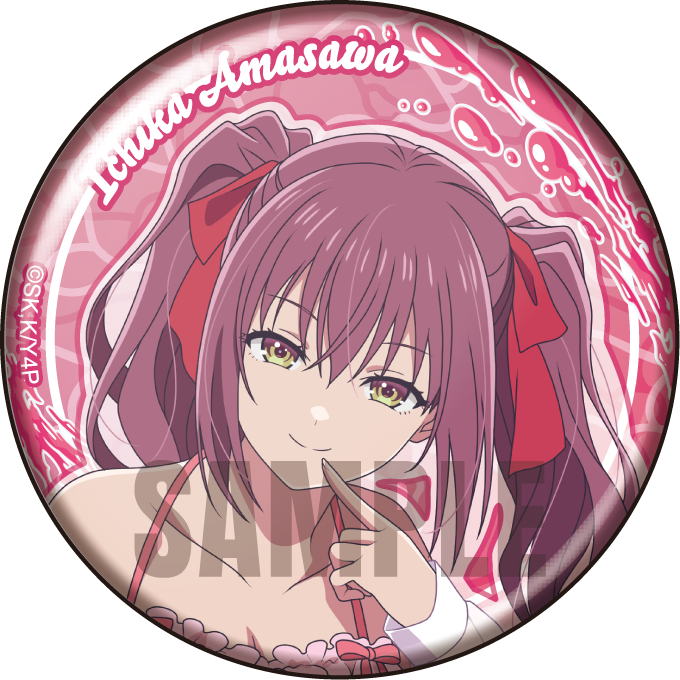 (Goods - Badge) Classroom of the Elite Tin Badge Set Water-side Fun Ver. - Tsubasa Nanase & Ichika Amasawa