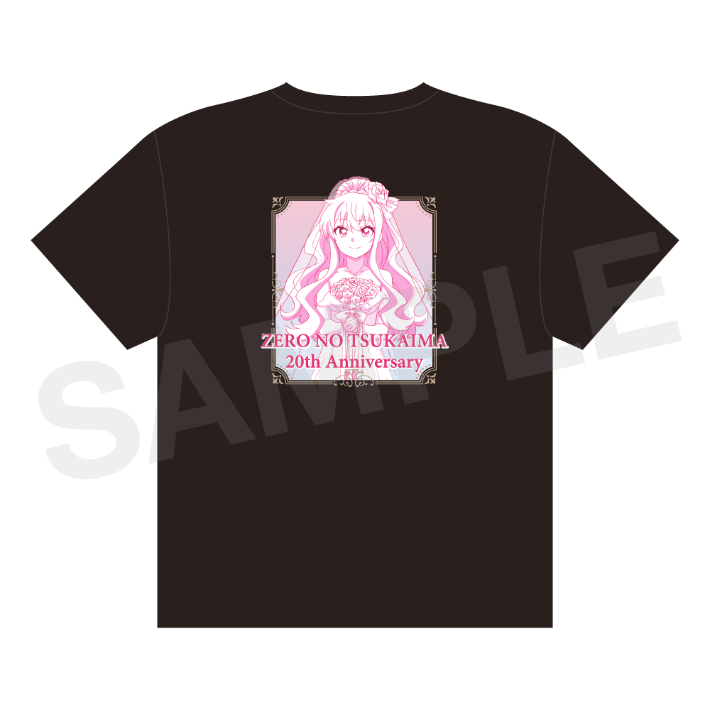 (Goods - Shirt) The Familiar of Zero TV Anime T-Shirt 20th Anniversary Ver. - Extra Large
