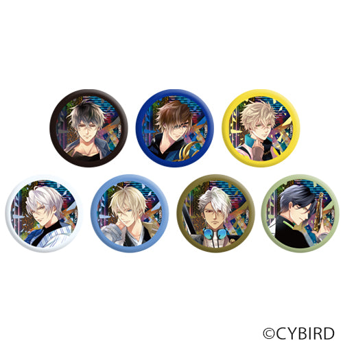 [※Blind Box](Goods) Trading Jewel Button Badge Time Travel Ver. (Ikemen Sengoku) Animate International