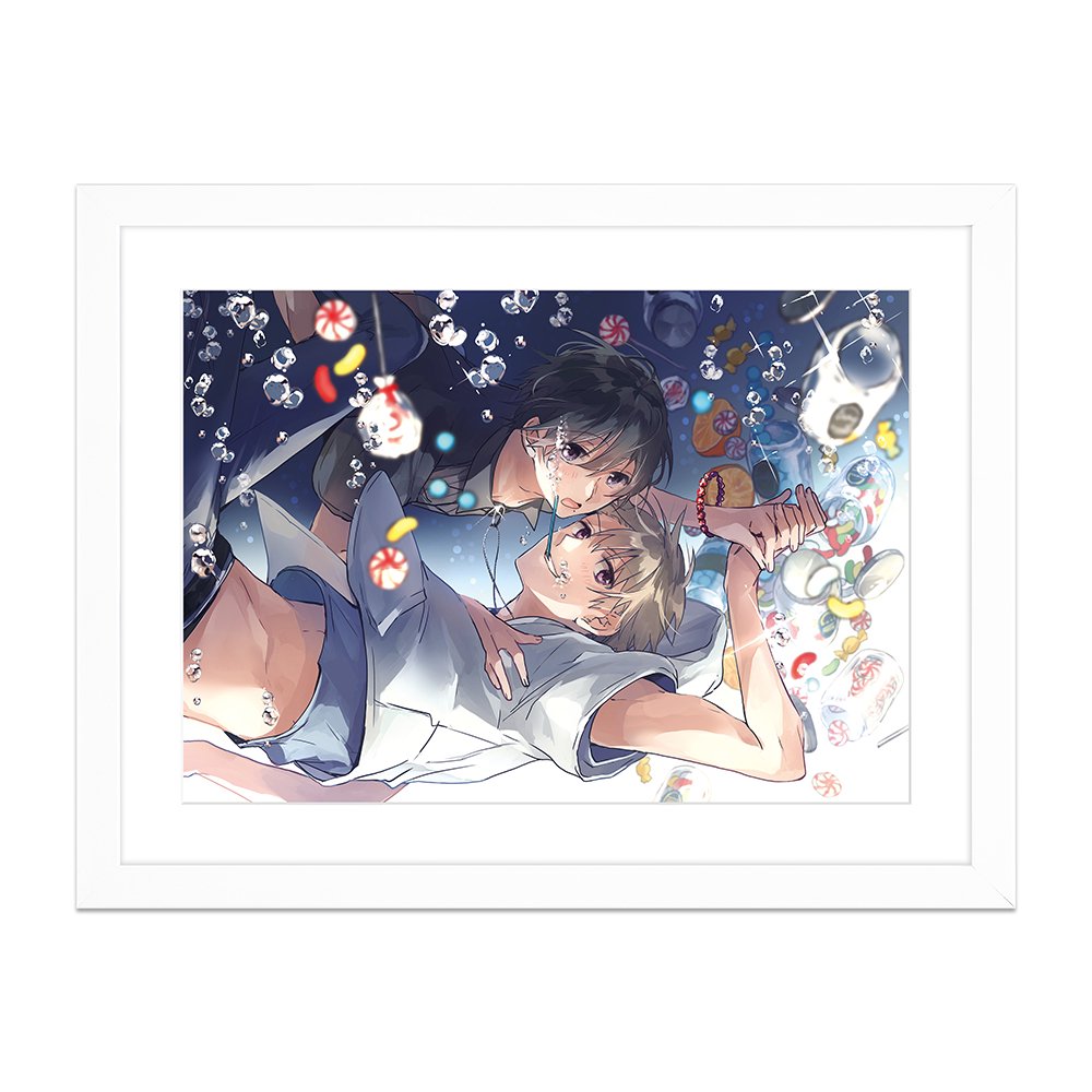 (Goods - High Resolution Print) Boys Gallery Nasuko Chara-fine Zabun A4 Size (Signed by the Artist) Animate International