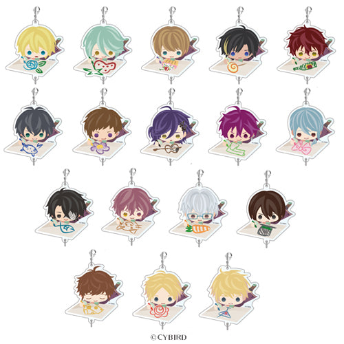 [※Blind Box](Goods) Trading Oekaki Sketch Acrylic Charm (Ikemen Revolution) Animate International