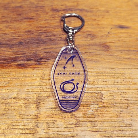 (Goods - Key Chain) your name. Motel Key Chain (Comet & Kumihimo Bracelet)