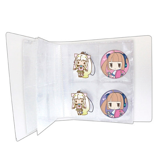 (Goods) 57mm Button Badge Storage Folder Animate International