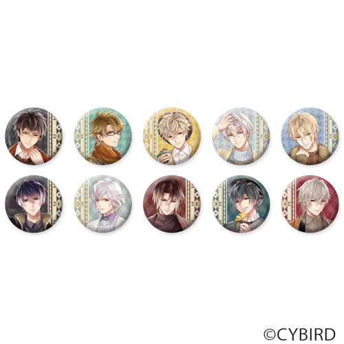 [※Blind Box](Goods) Trading Matte Button Badge Autumn Colors Ver. (Ikemen Series) Animate International