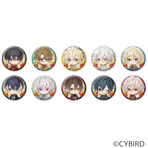 [※Blind Box](Goods) Trading Chibi Button Badge Autumn Colors Ver. (Ikemen Series) Animate International