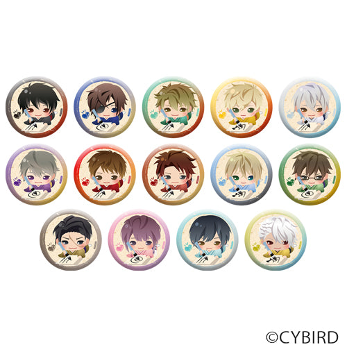 [※Blind Box](Goods) Trading Oekaki Sketch Button Badge (Ikemen Sengoku) Animate International