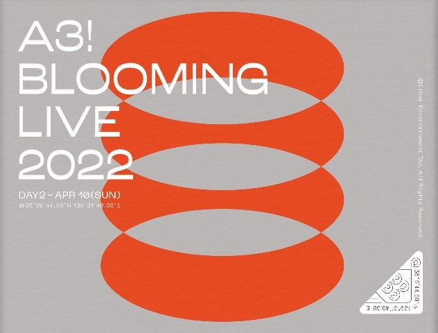 (Blu-ray) A3! BLOOMING LIVE 2022 DAY2