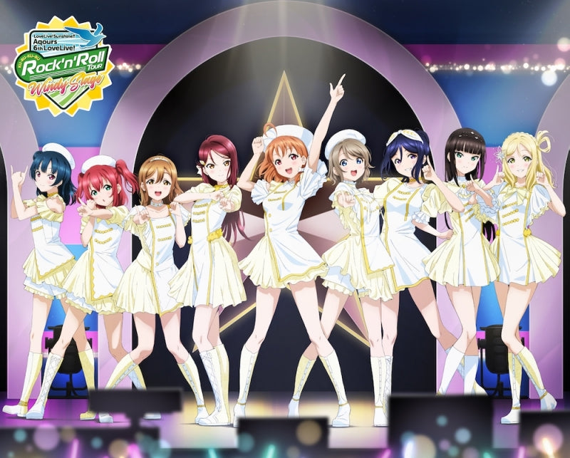 (Blu-ray) Love Live! Sunshine!! Aqours 6th LoveLive! KU-RU-KU-RU Rock 'n' Roll TOUR WINDY STAGE Memorial BOX