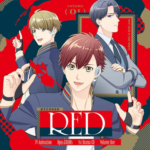 (Drama CD) Opus Colors TV Series 1st Drama CD #FF0000 RED