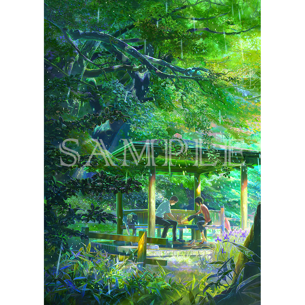 (Goods - High Resolution Print) The Garden of Words ”Arbor" Chara Fine Character Acrylic Art Collection