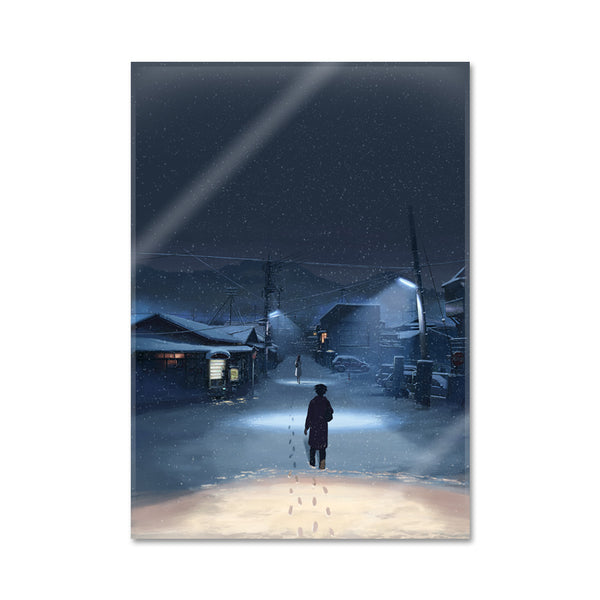 (Goods - High Resolution Print) 5 Centimeters Per Second Chara Fine Character Acrylic Art Collection "Cherry Blossom"