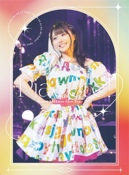 (Blu-ray) Momo Asakura Live Tour 2022 “Piacere!” [First Run Limited Edition]