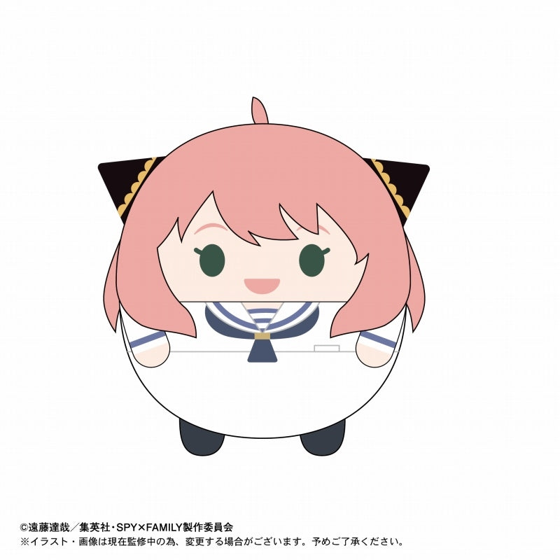 (Goods - Plush) SPY x FAMILY Fuwakororin BIG2 B Anya Forger (Day at the Aquarium Outfit Ver.)