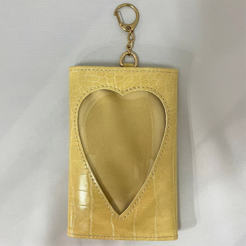 (Goods - Pouch) Oshikatsu Sansen Acrylic Stand Pouch Yellow [OSHI LAB]