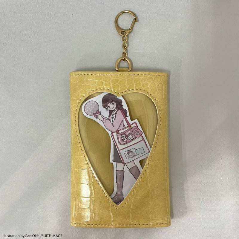 (Goods - Pouch) Oshikatsu Sansen Acrylic Stand Pouch Yellow [OSHI LAB]