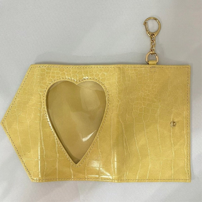 (Goods - Pouch) Oshikatsu Sansen Acrylic Stand Pouch Yellow [OSHI LAB]