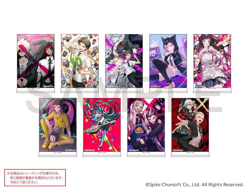 [※Blind](Goods - Stand Pop) Danganronpa 2: Goodbye Despair x mixx garden Trading Acrylic Stand