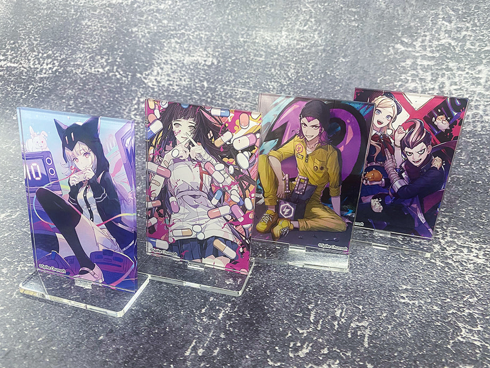 [※Blind](Goods - Stand Pop) Danganronpa 2: Goodbye Despair x mixx garden Trading Acrylic Stand