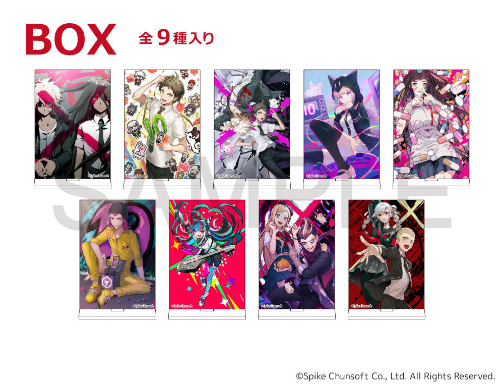 |||(1BOX=9)(Goods - Stand Pop) Danganronpa 2: Goodbye Despair x mixx garden Acrylic Stand COMPLETE BOX