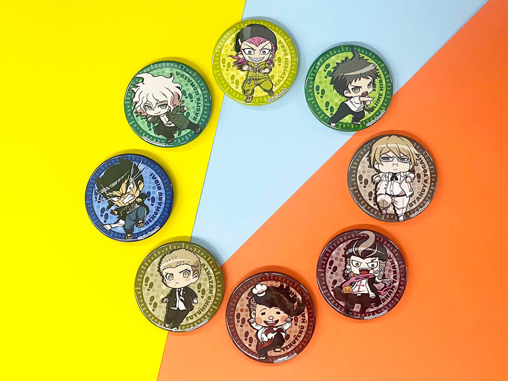 [※Blind](Goods - Badge) Danganronpa 2: Goodbye Despair Chibitto Step Trading Button Badge A