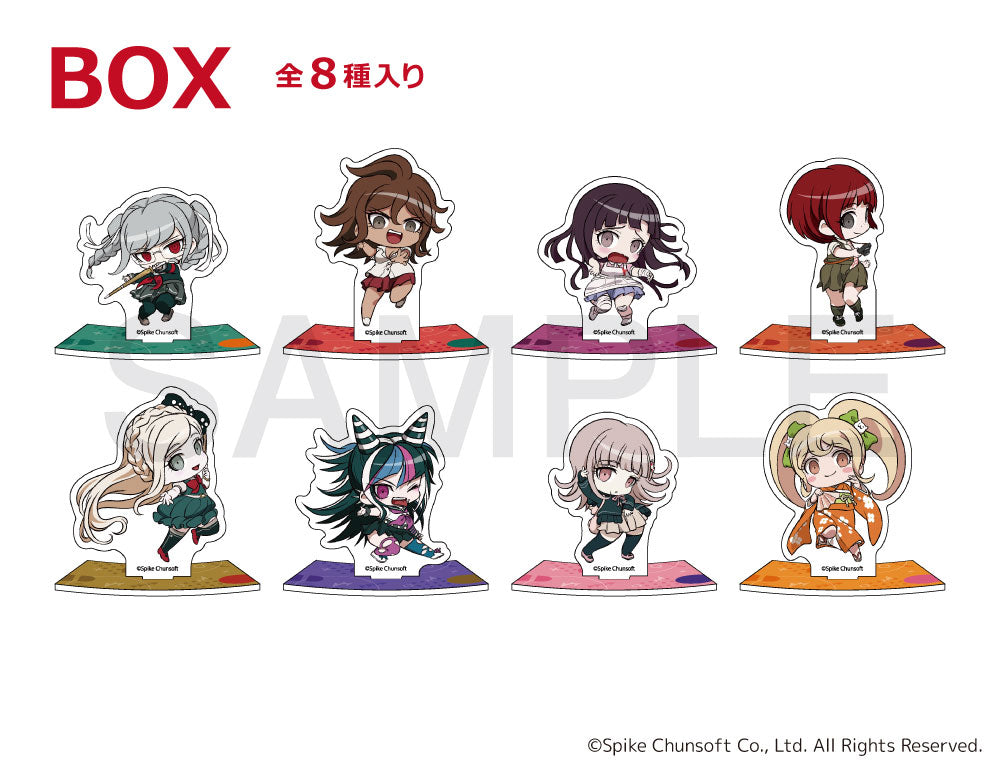 |||(1BOX=8)(Goods - Stand Pop) Danganronpa 2: Goodbye Despair Chibitto Step Acrylic Stand B BOX