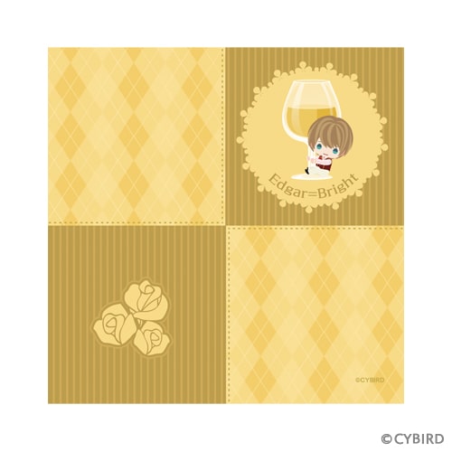 (Goods) Wine Microfiber Towel Edgar (Ikemen Revolution) Animate International