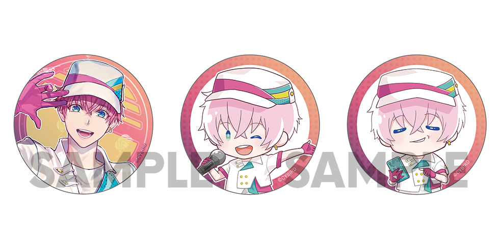 (Goods - Badge) Aimu Sora Button Badge Set A Animate International