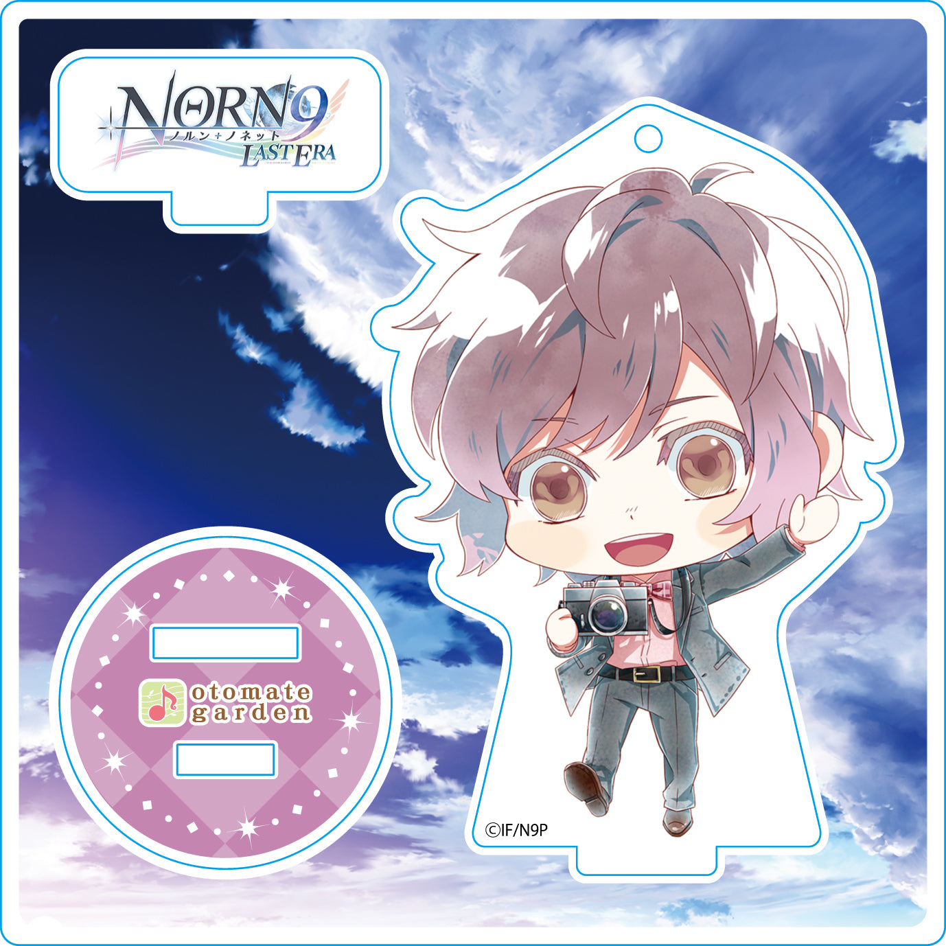 (Goods - Stand Pop) Otomate Garden Chibi Character Acrylic Stand 2017_20 Norn9 Heishi Otomaru Animate International