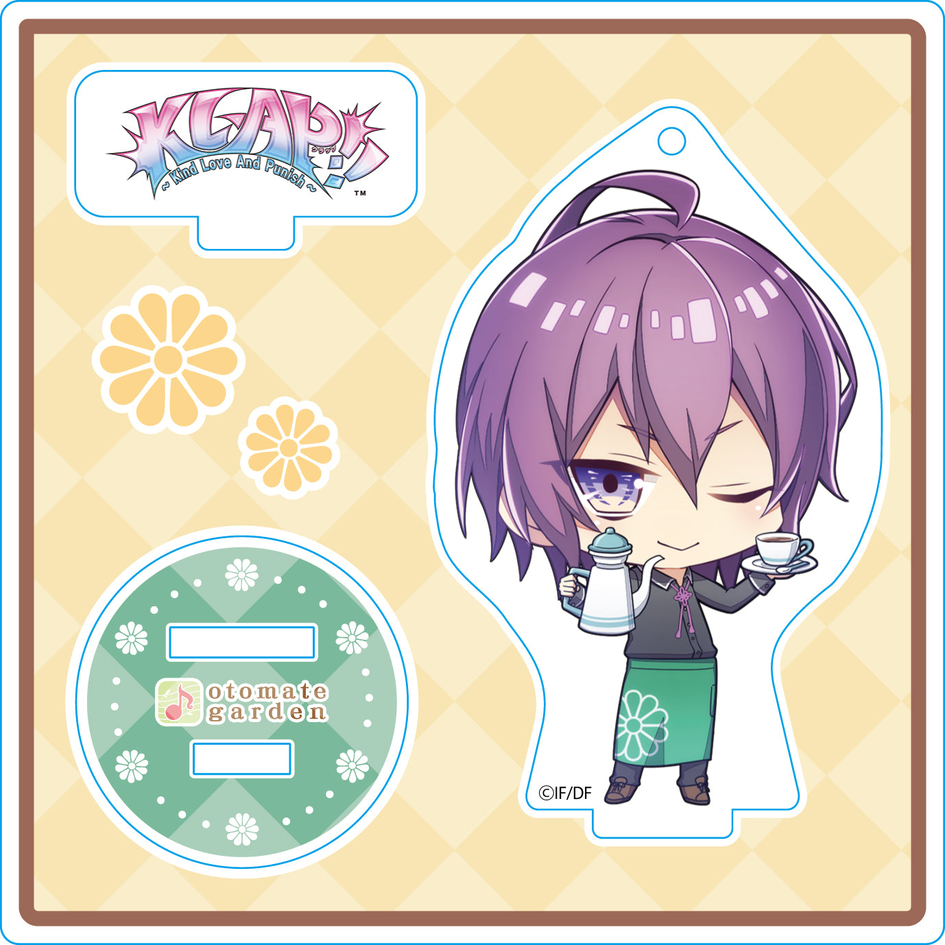 (Goods - Stand Pop) Otomate Garden Chibi Character Acrylic Stand 2017_37 KLAP!! Akito Suruga Animate International